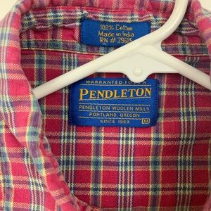 Pendleton short sleeve medium